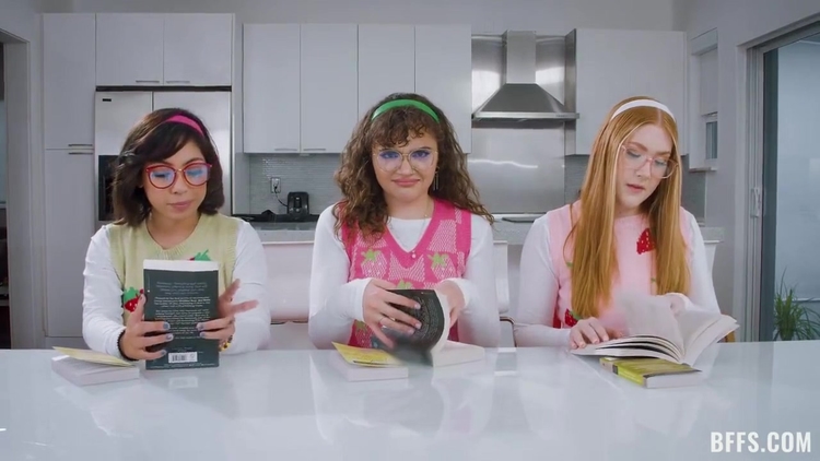 Harper Red, Naudi Nala And Ozzy Sparx - Words That Cum Alive_main_thumbnail