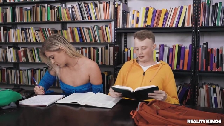 Sneaky Librarian Gets College Cock - Slay Savage_main_thumbnail