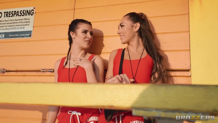 Horny Lifeguards Share A Cock - Mackenzie Mace And Kylie Rocket_main_thumbnail