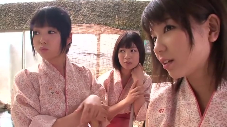 Lucky Stud Fucking 5 Gorgeous Asian Chicks Outdoors_main_thumbnail