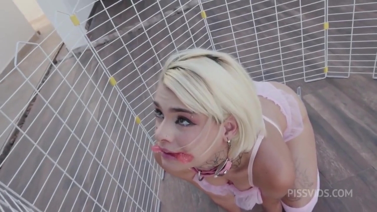 Kyra Sex & Russah - Inked Brazilian Kyra Sex Dominate The Cute Russah, Assfucked In 4 On 2 With Dap, Dp , Pee Drink, Squirt, Big Gapes_main_thumbnail