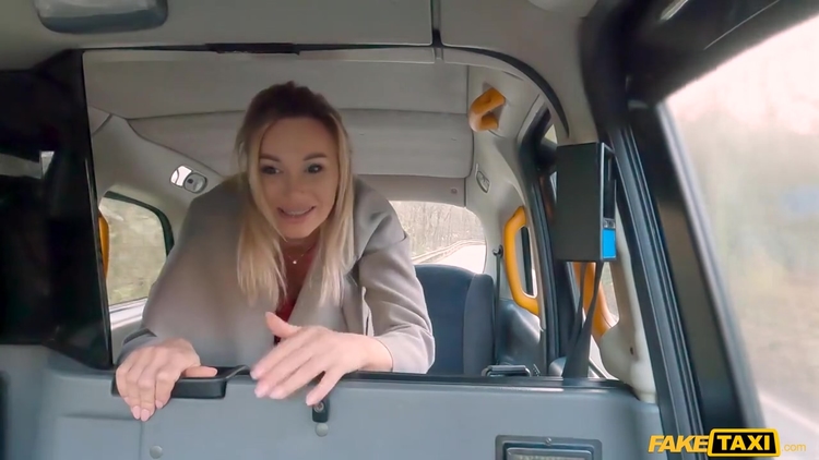 Karina King - Beautiful Blonde Babe Dont Have Money For Taxi_main_thumbnail