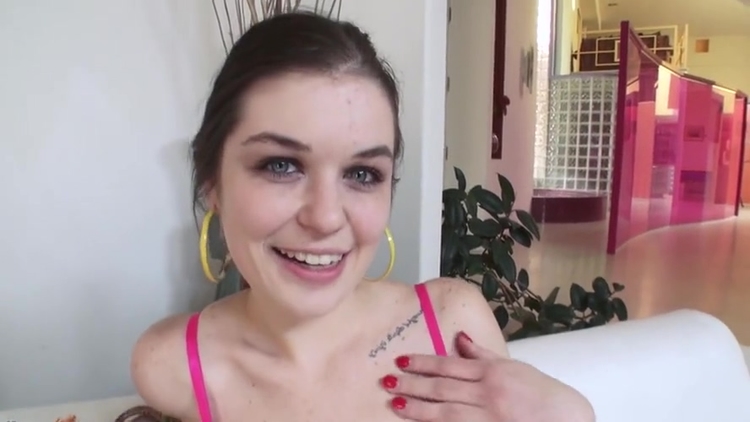 Young Brunette Whore Swallows Hard Pole And Licks Balls_main_thumbnail