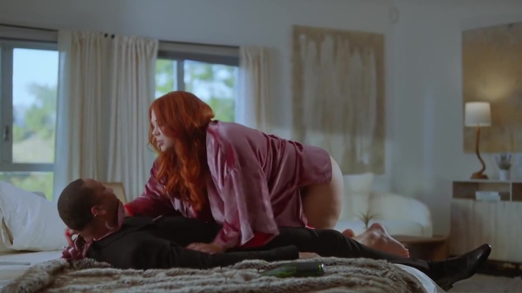 The Red-haired Woman Decided To Try The Black Cock Of Her Security Gua_main_thumbnail