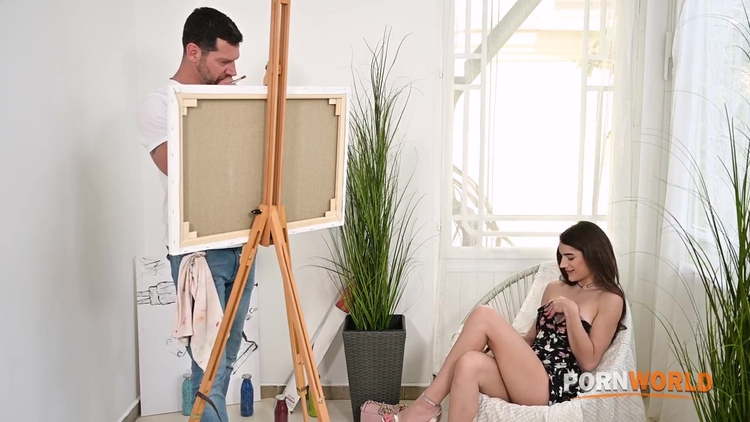 Candie Luciani - Seductive Babe Candie Luciani Tempts Artist Into Steamy Sex Session_main_thumbnail