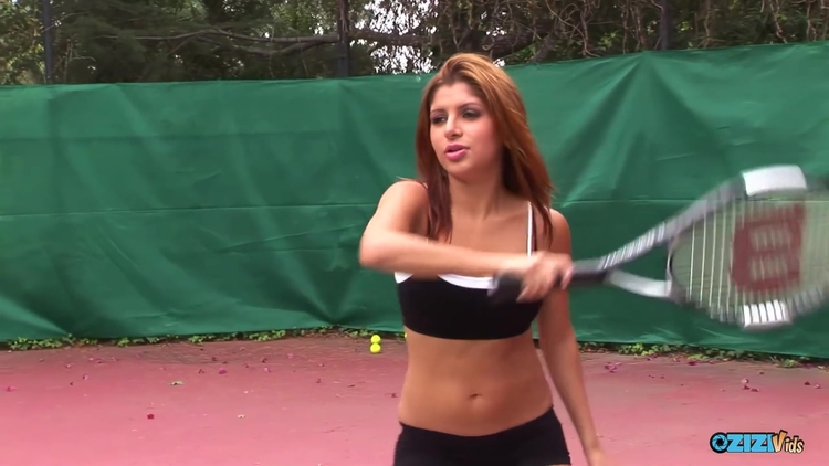 Tennis Players Work On Their Strokes By Getting Into A Wild Threesome With Their Coach_main_thumbnail