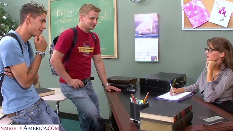 Professor Joslyn James Fucks Two Cocks At The Same Time_main_thumbnail