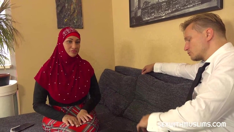 A Woman In A Hijab Stole The Savings And Has To Pay With Her Pussy - Emma Turner_main_thumbnail