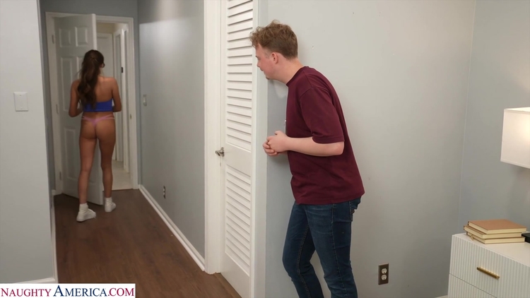 My Stepsisters Hot Friend Selina Bentz Plays With Her Wet Pussy Before Taking Dick From Friends Stepbrother_main_thumbnail