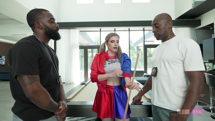 Two Bbc Cops Fill Harley Quinns Every Hole - Anal And Dp - Cory Chase_main_thumbnail