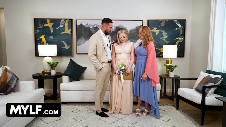 Stepdaughters Wedding Day Turns Into A Naughty Threesome: Stepmom And Stepfather Orgy_main_thumbnail