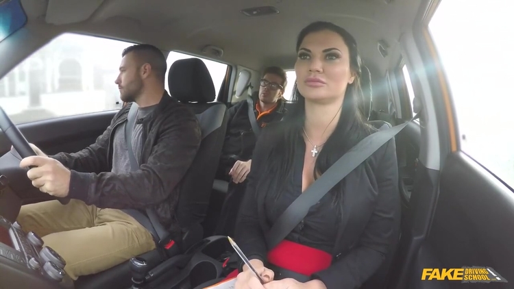 Hawt British Pornstar Double Penetration In A Car_main_thumbnail