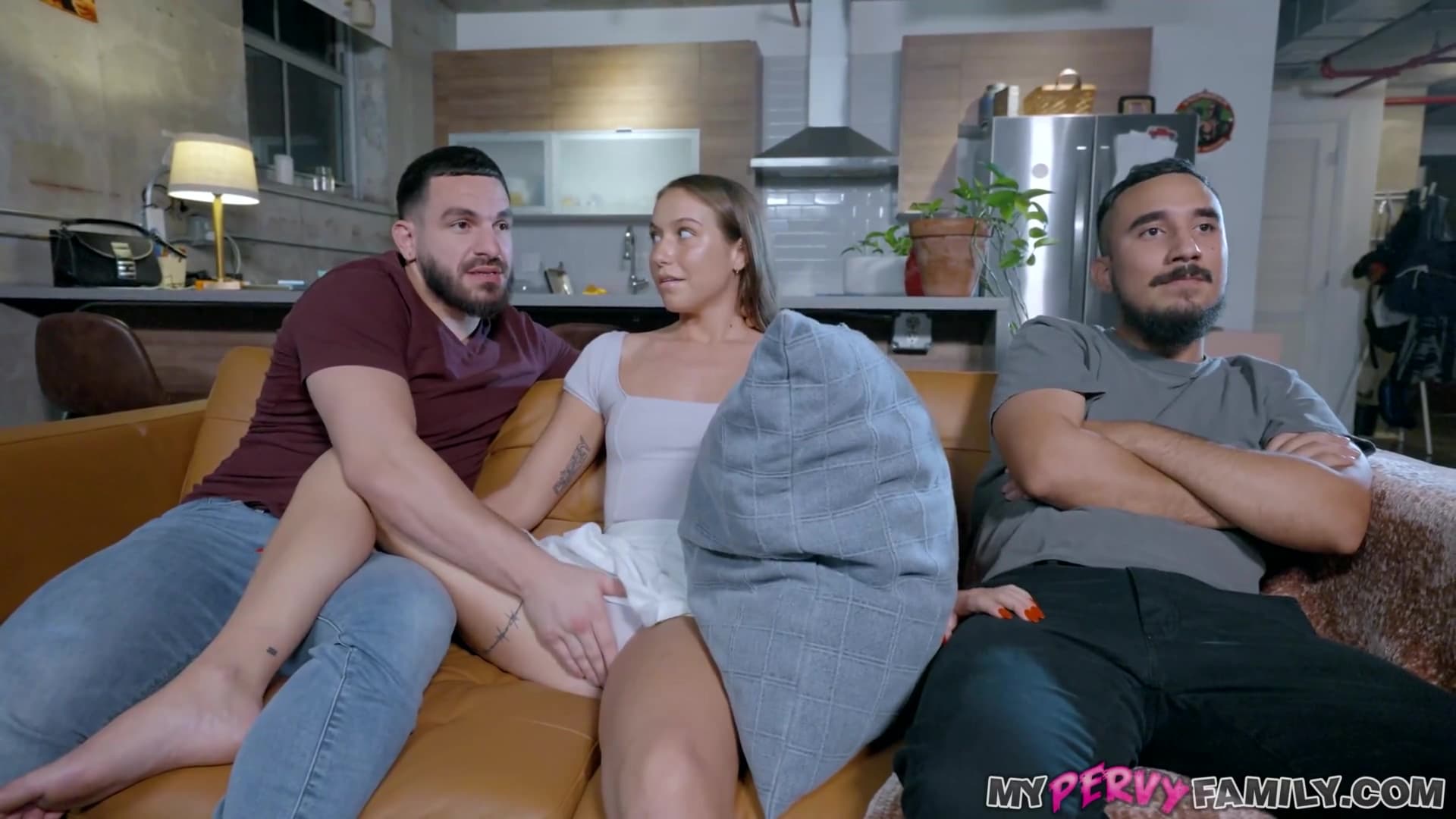 Fucking Around With My Hot Stepsis While Her Hubbie Is Beside Her - Violet Reign_main_thumbnail