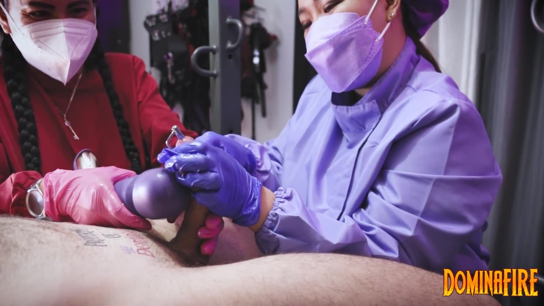 Sadistic Nurses Milking Their Patient With Urethra Sounding_main_thumbnail