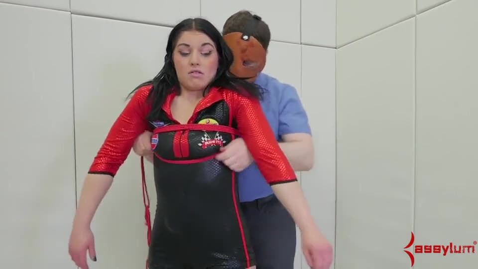 Guys In Masks Tied A Brunette And Then Tearing Her P_main_thumbnail