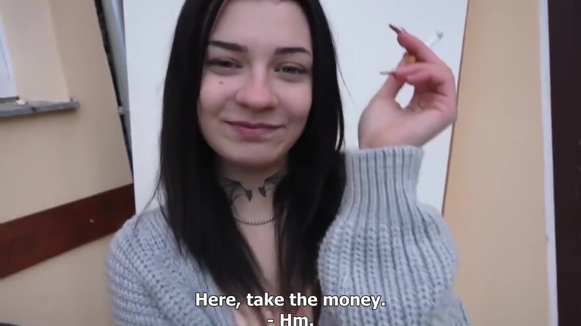 A Young Brunette Fell For A Pickup Truck And Exposed Her Pussy For Mon_main_thumbnail