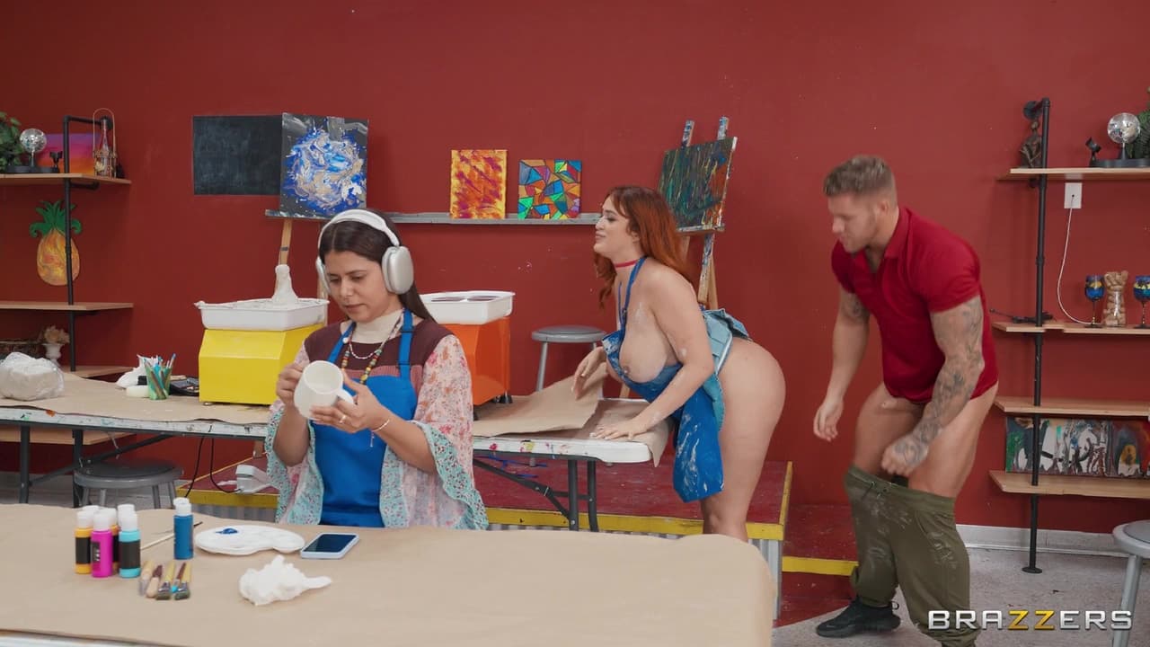 Ceramics Sluts Sneaks A Fuck With Best Boyfriend Ever - Nia Bleu_main_thumbnail