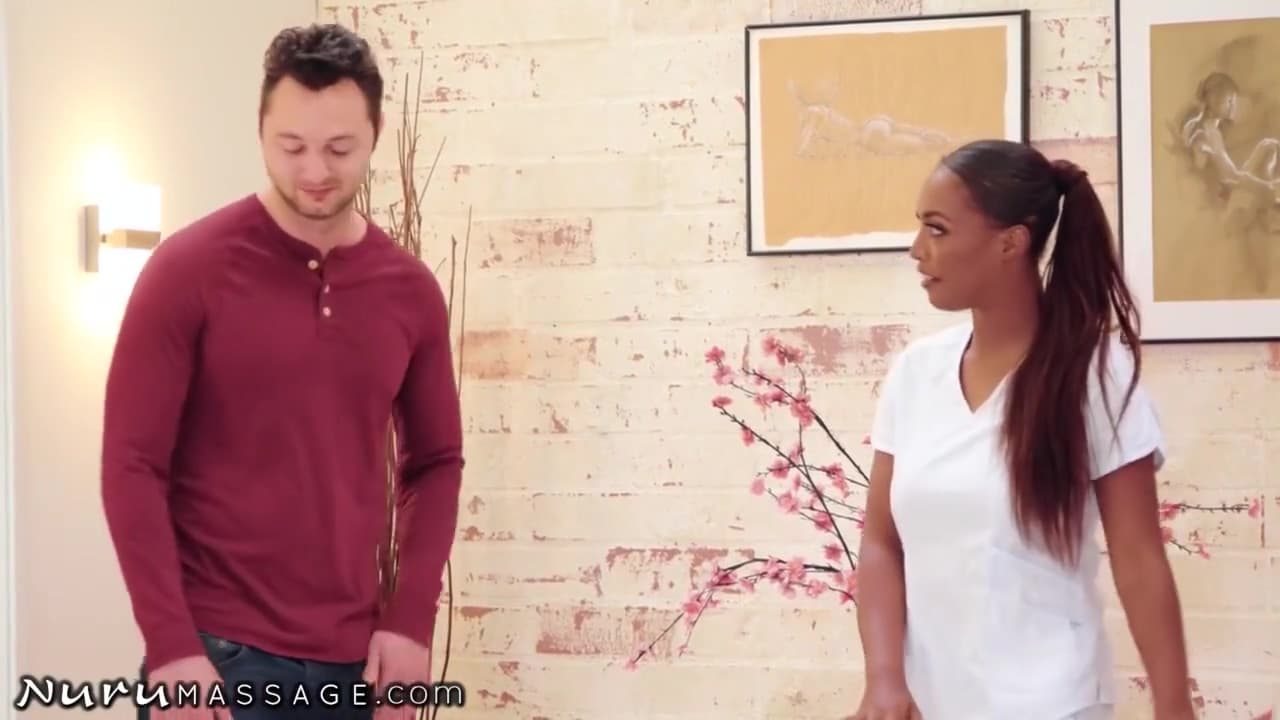 Hot Ebony Babe Bangs With Her Yoga Class Teammate_main_thumbnail