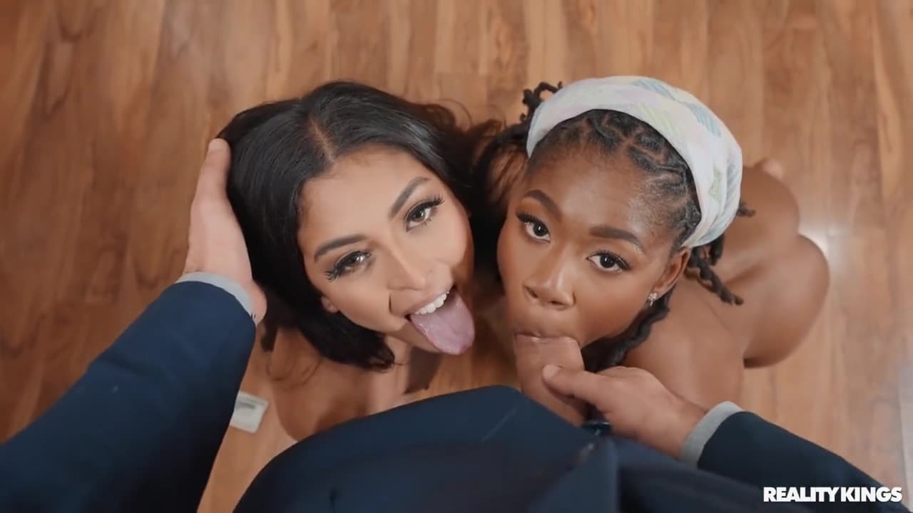 Two Flirtatious Thieves Caught By The Rich Thick-dicker_main_thumbnail